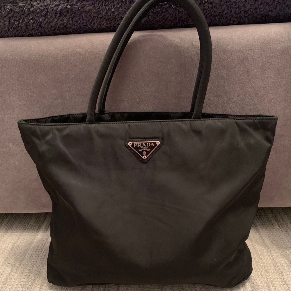 Prada Nylon Tote Bag